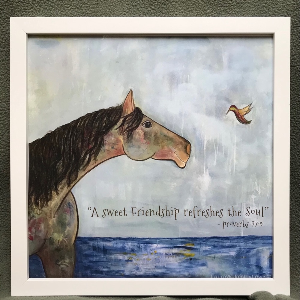 Horse Inspirational Print Wall Art/Decor
